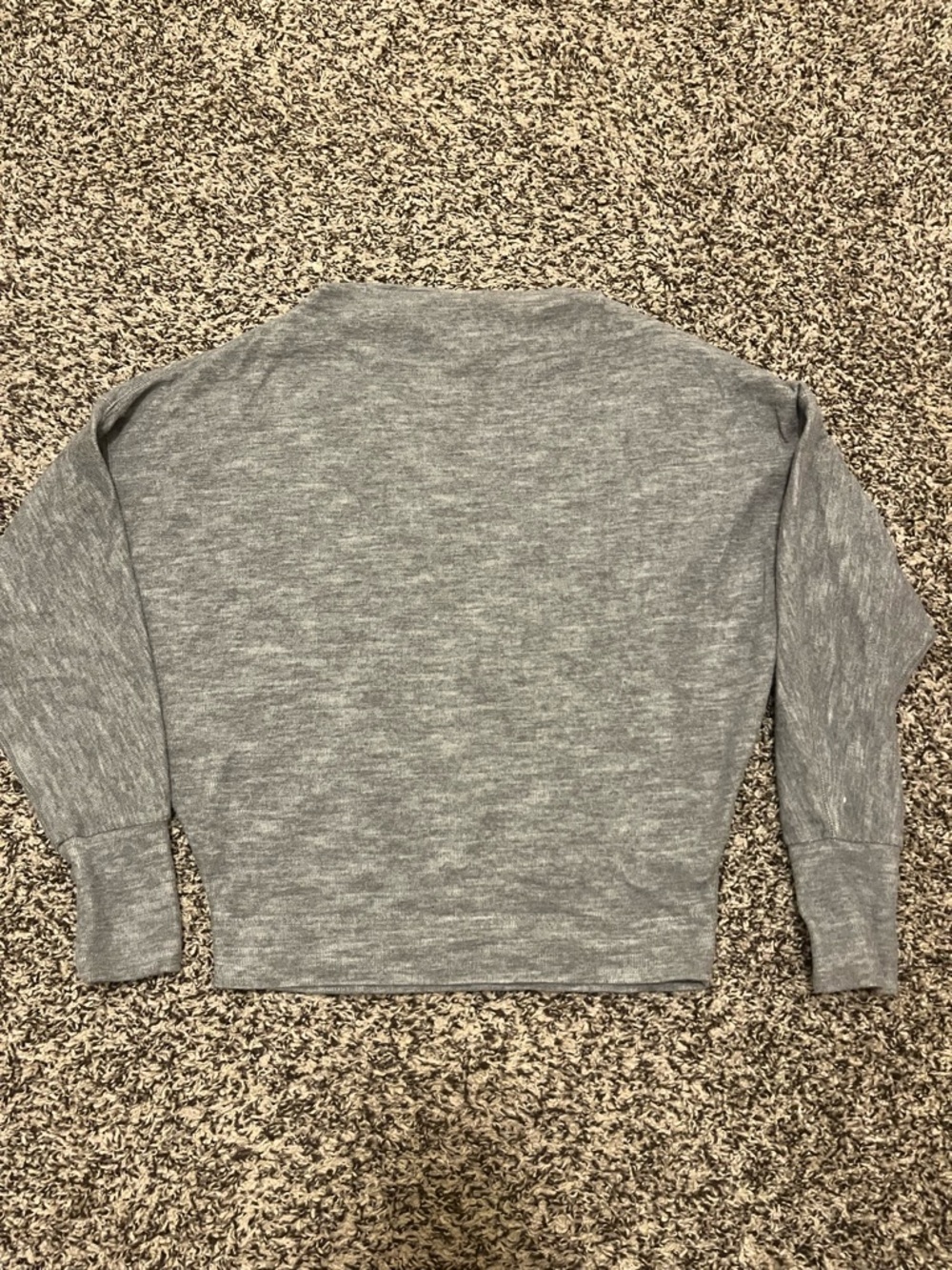 We The Free Gray Zip-Neck Pullover - Picture 4 of 4